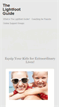 Mobile Screenshot of lightfootguide.com